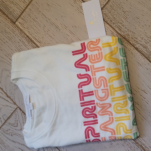 Spiritual Gangster Rainbow logos crew neck sweater savasana small - Picture 8 of 8